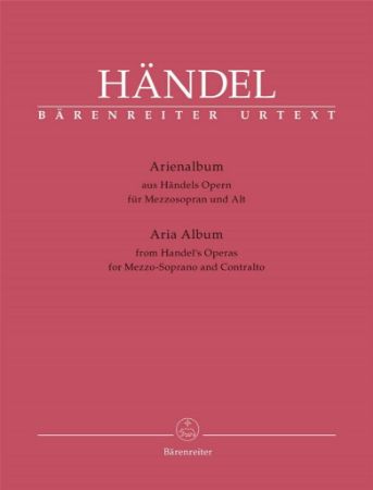 Slika HANDEL:ARIENALBUM MEZZOSOPRAN UND ALT