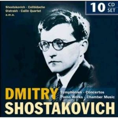 SHOSTAKOVICH:SYMPHONIES,CONCERTOS,PIANI WORKS..10 CD COLL.