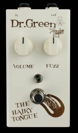 HAYDEN DR GREEN PEDAL THE HAIRY TONGUE VINTAGE FUZZ PEDAL