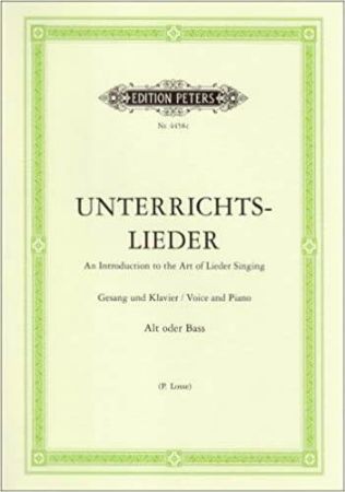 UNTERRICHTS LIEDER ALT/BASS