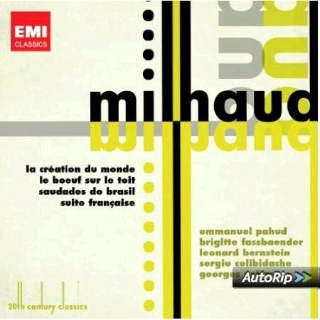 MILHAUD:FLUTE SONATINA/PAHUD