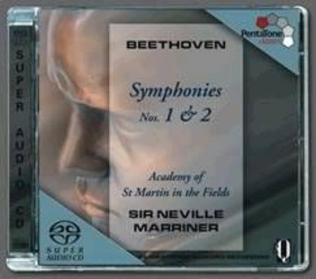 BEETHOVEN:SYMPHONIES 1&2 /MARRINER/