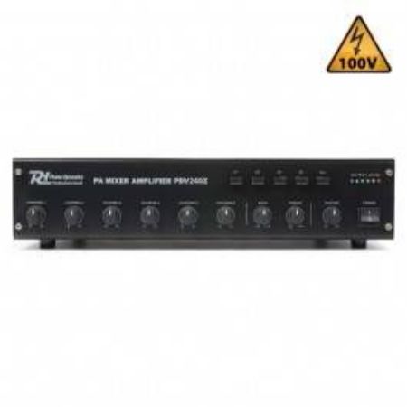 Slika POWER DYNAMICS OJAČEVALE 4 CONE PDV240Z 240W/100V 952.066