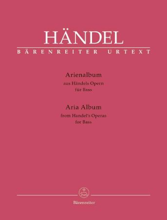 Slika HANDEL:ARIA ALBUM FOR BASS