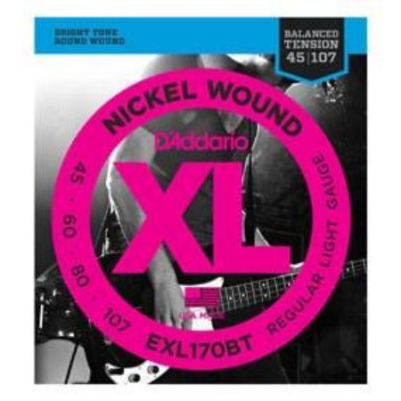 Slika Strune D'Addario kitara bas EXL170BT BALANCED TENSION  45-100