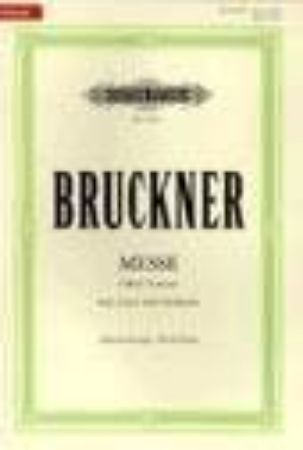 BRUCKNER:MESSE F MOLL, VOCAL SCORE