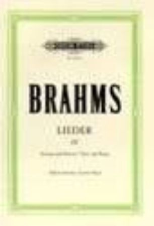 BRAHMS:LIEDER 4 TIEFERE STIMME