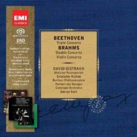 Slika BEETHOVEN:TRIPPLE CONCERTO/BRAHMS:DOUBLE CONCERTO