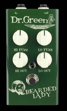 Slika ASHDOWN DR GREEN PEDAL BEARDED LADY PEDAL