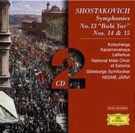 SHOSTAKOVICH:SYMPHONIES NO.14&15/JARVI