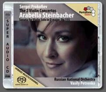 Slika PROKOFIEV:VIOLIN CONCERTOS/STEINBACHER