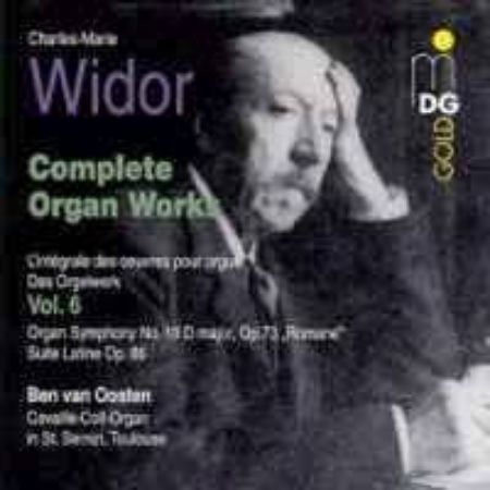 WIDOR:COMPLETE WORKS FOR ORGAN VOL.6