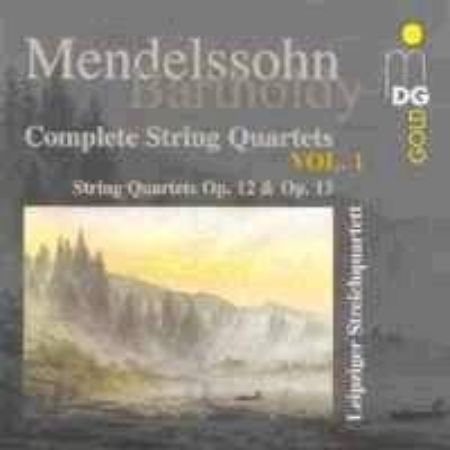 Slika MENDELSSOHN:COMPLETE STRING QUARTETS VOL.1