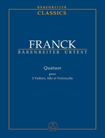 Slika FRANCK:STRING QUARTET SCORE