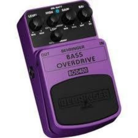 BEHRINGER PEDAL BOD400 BASS OVERDRIVE