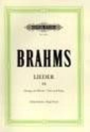 BRAHMS:LIEDER 3 HOHE STIMME