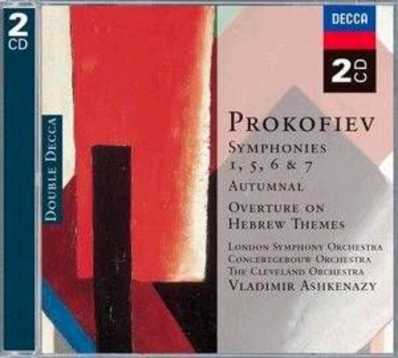 Slika PROKOFIEV:SYMPHONIES 1,5,6 & 7/ASHKENAZY