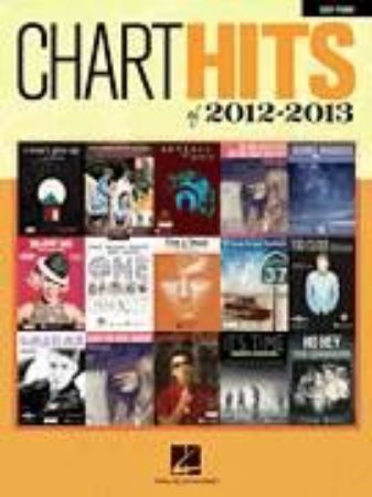 Slika CHART HITS OF 2012-2013 EASY PIANO