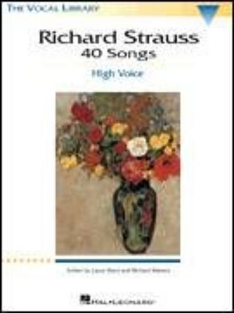 STRAUSS R.:40 SONGS HIGH VOICE