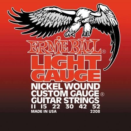 ERNIE BALL strune za električno kitaro SET 2208 011-052 NICKEL