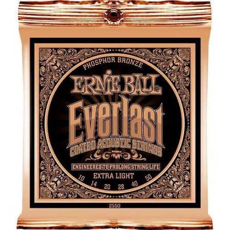 ERNIE BALL strune za akustično kitaro SET 2550 010-050 EVERLAST COATED