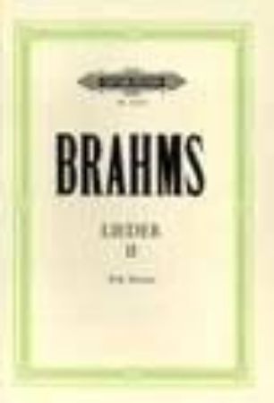 BRAHMS:LIEDER 2 TIEFE STIMME