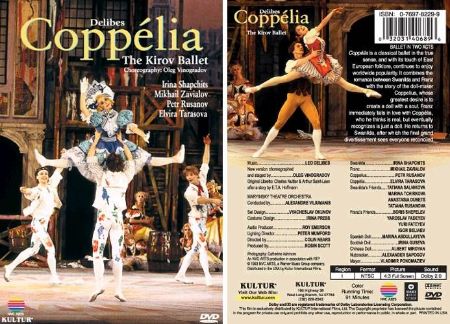 LEO DELIBES-COPPELIA DVD