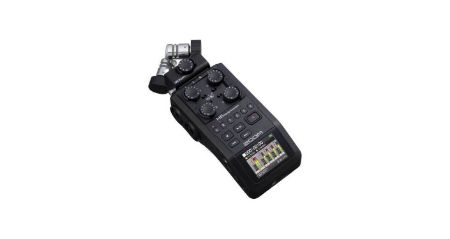 ZOOM H6 BLACK 6-TRACK DIGITAL RECORDER