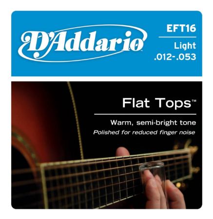 DAddario strune za akustično kitaro EFT16 br.12-53  1/2 bruš.