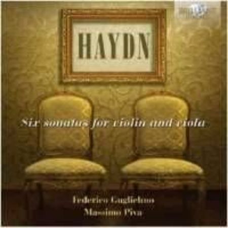 HAYDN:SIX SONATAS FOR VIOLIN AND VIOLA/PIVA