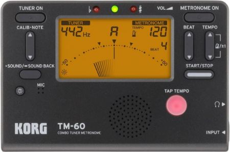 KORG UGLAŠEVALEC in METRONOM TM60BK