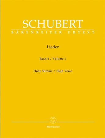 Slika SCHUBERT:LIEDER VOL.1 HIGH VOICE