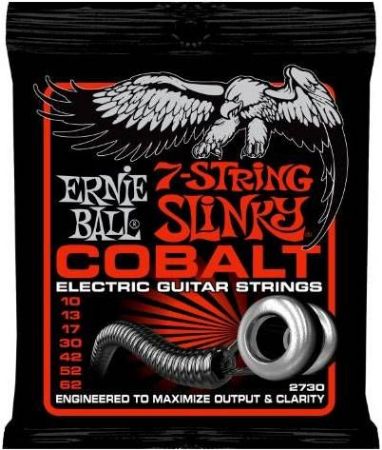 ERNIE BALL strune za električno kitaro SET 2730 7 str. 010-062 COBALT