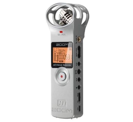 ZOOM H1S SILVER HANDY RECORDER