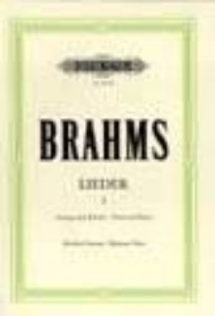 BRAHMS:LIEDER 1 MITTLERE STIMME