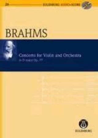 Slika BRAHMS:CONCERTO FOR VIOLIN OP.77 SCORE