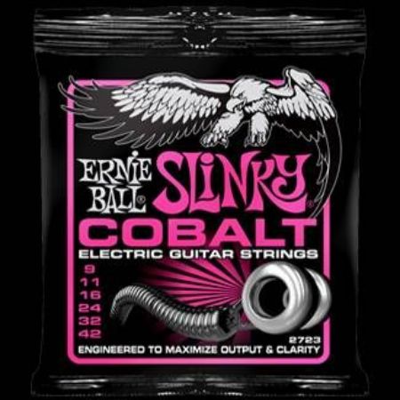 Slika ERNIE BALL strune za električno kitaro SET 2723 009-042 COBALT SUPER