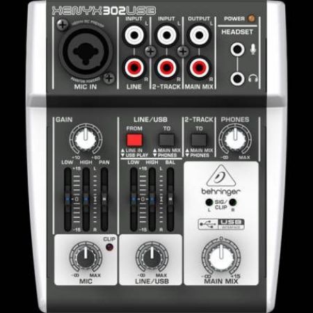 BEHRINGER MIKSER XENYX 302USB