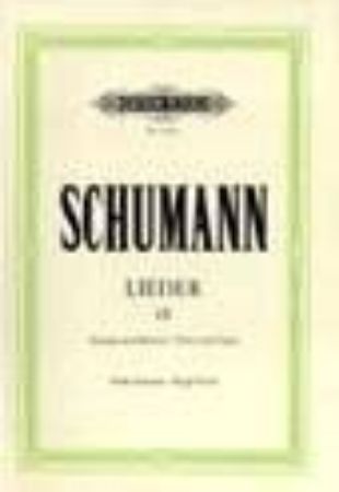 SCHUMANN:LIEDER III HOHE STIMME