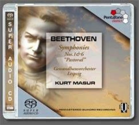 Slika BEETHOVEN:SYMPHONIES NO.1 & 6 /MASUR