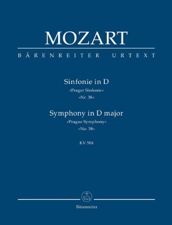 Slika MOZART:SINFONIE IN D NR.38 KV504 PRAGER STUDY SCORE