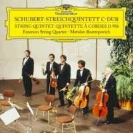 Slika SCHUBERT:STRING QUINTET /EMERSON,ROSTROPOVICH