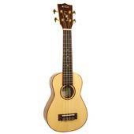 Slika KALA SOPRAN UKULELE Spruce Top, Ovangkol Back Highpolish incl.CASE