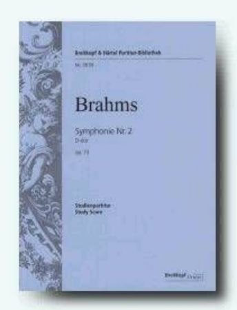 Slika BRAHMS:SYMPHONIE NR.2 OP.73 STUDY SCORE