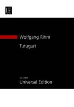 RIHM:TUTUGURI POEME DANSE SCORE