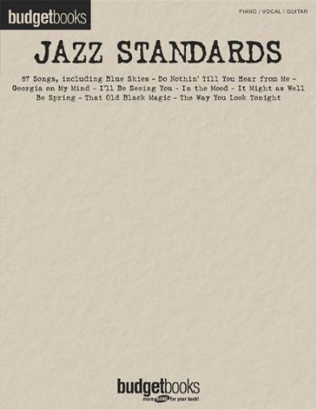 Slika JAZZ STANDARDS BUDGETBOOKS PVG