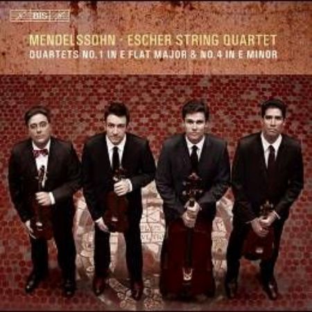 MENDELSSOHN:QUARTETS NO.1 & 4 /ESCHER STRING QUARTET