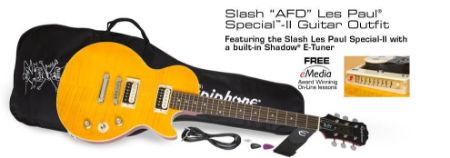 EPIPHONE ELEKTRIČNA KITARA SLASH AFD Les Paul SPECIAL-II PACK