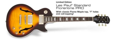 EPIPHONE ELEKTRIČNA KITARA Les Paul STANDARD FLORENTINE PRO VS