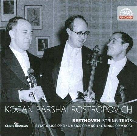 Slika BEETHOVEN:STRING TRIOS/KOGAN,BARSHAI,ROSTROPOVICH